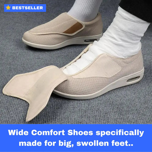 🔥🔥🔥The Original Wide Comfort Shoes - Show Deal! Save 41% per pair!