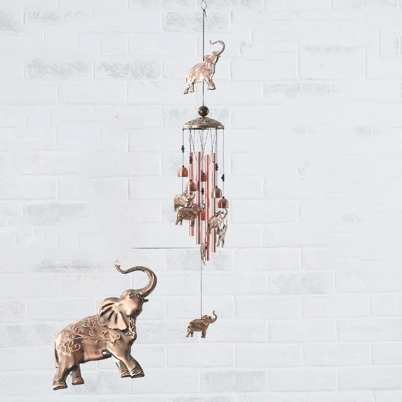 (🔥New Year Promotion--48%OFF)Pure hand-made Copper Horse wind chimes