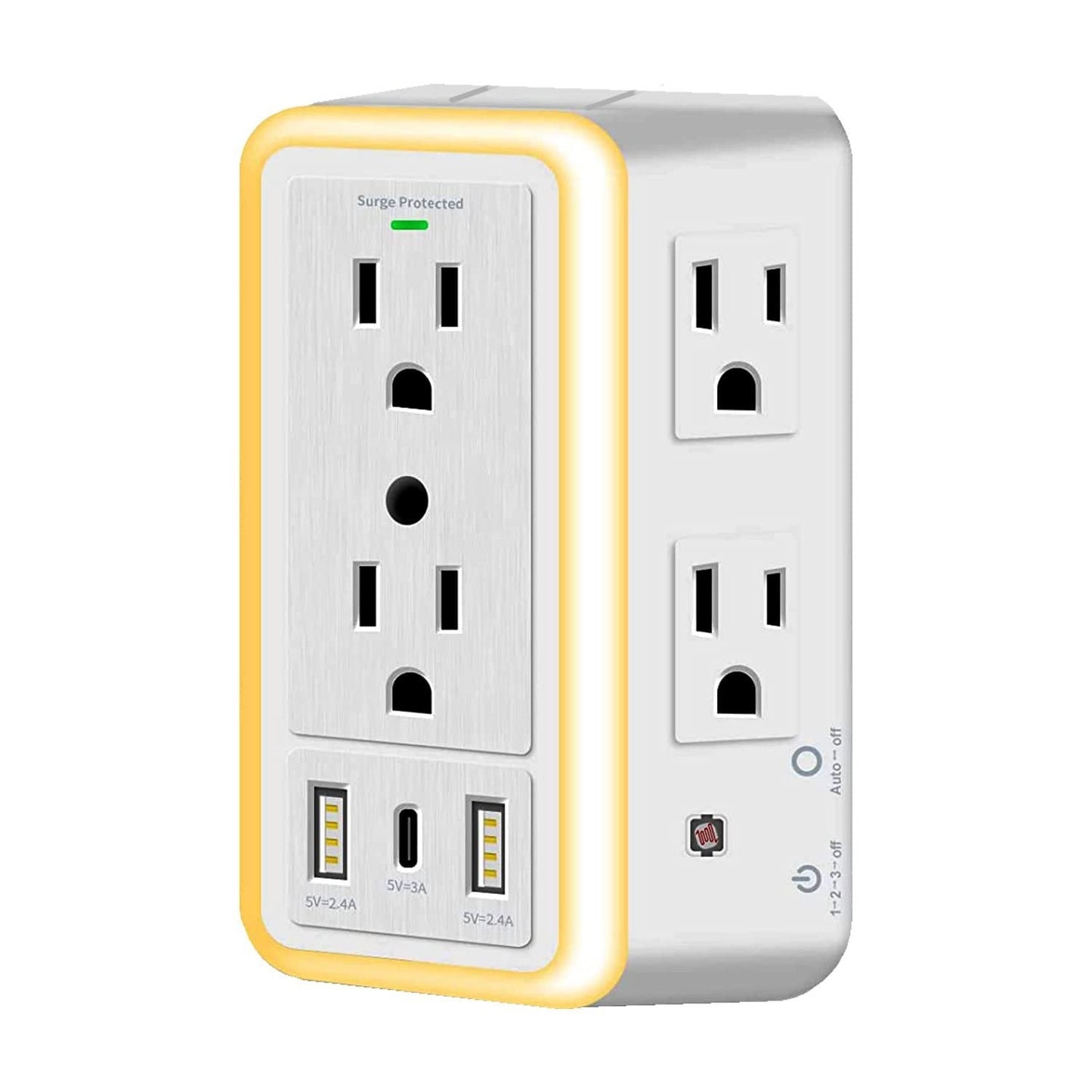 ✨LAST DAY ONLY 50% OFF🔥 Multi Plug Outlet Surge Protector