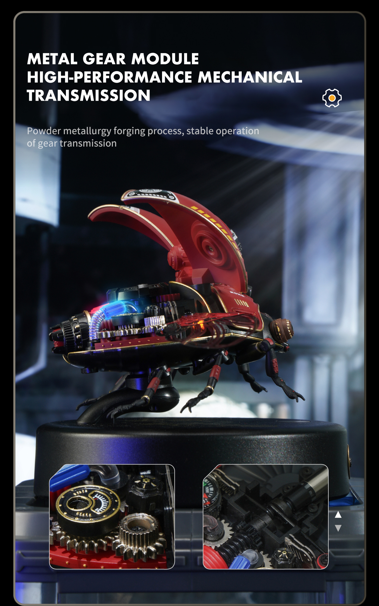 alwaysdwellTM -  Storm Beetle Mechanical Species DIY 3D Puzzle