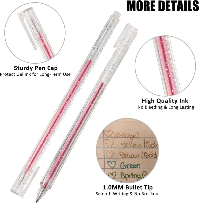 alwaysdwellTM - 🎄Early Christmas Sale🎁 Glitter Gel Pen Set