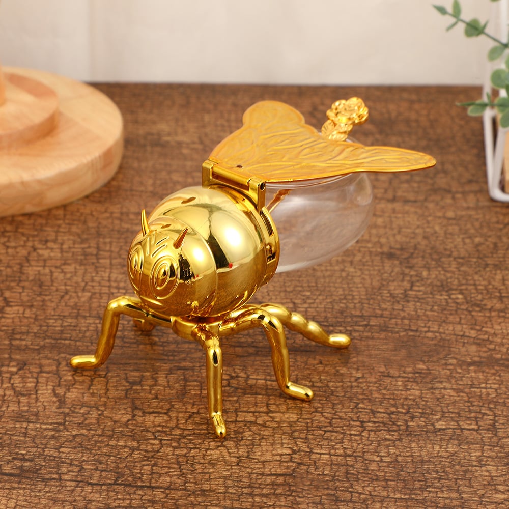 alwaysdwellTM - Decorative Bee-Shaped Honey Jar