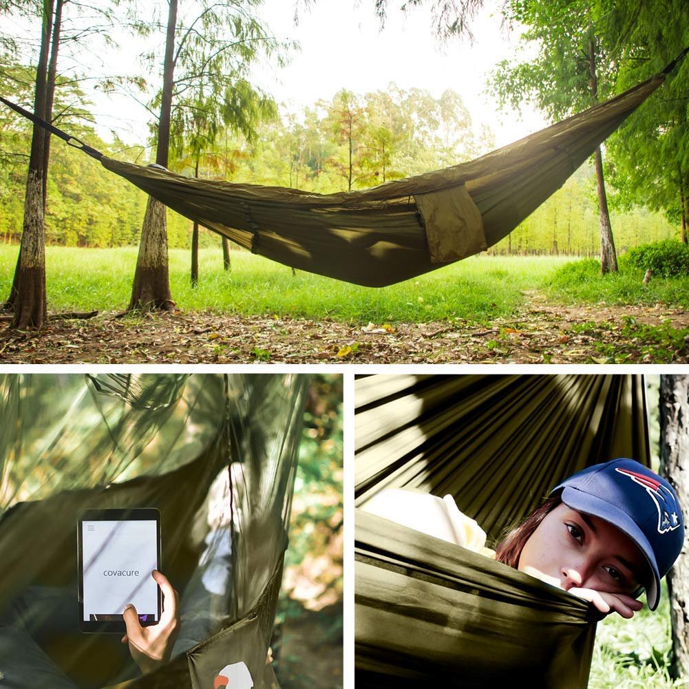 Outdoor Mosquito Net Hammock-(Protects against all insects)