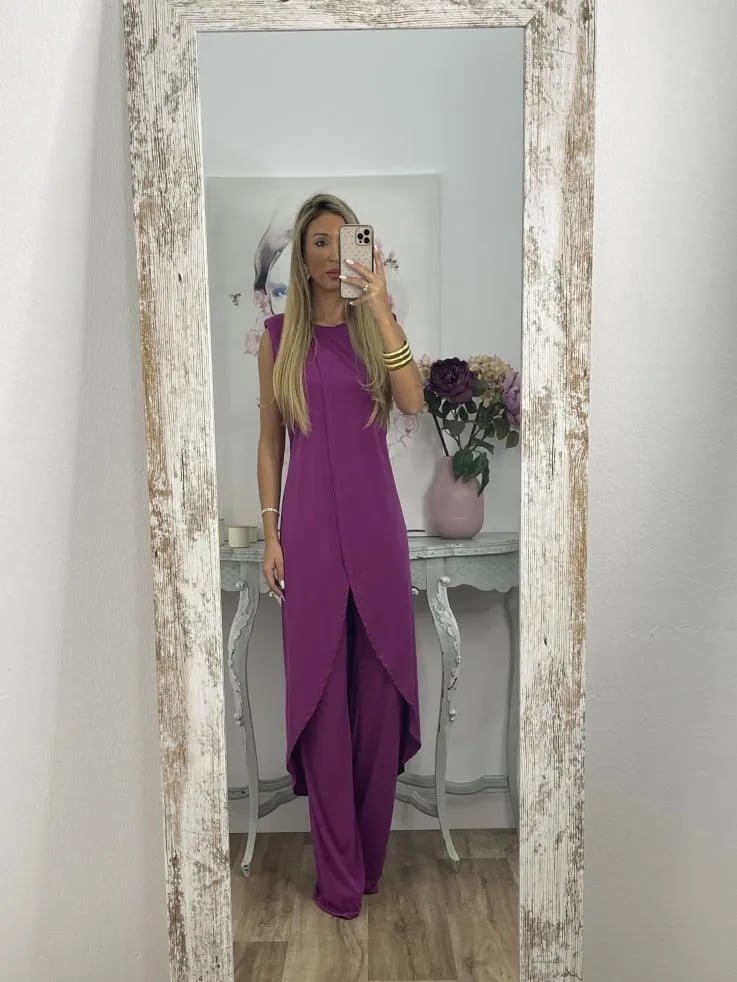 AlwaysdwellTM - 7 Colors Jersey Mature Women Suit
