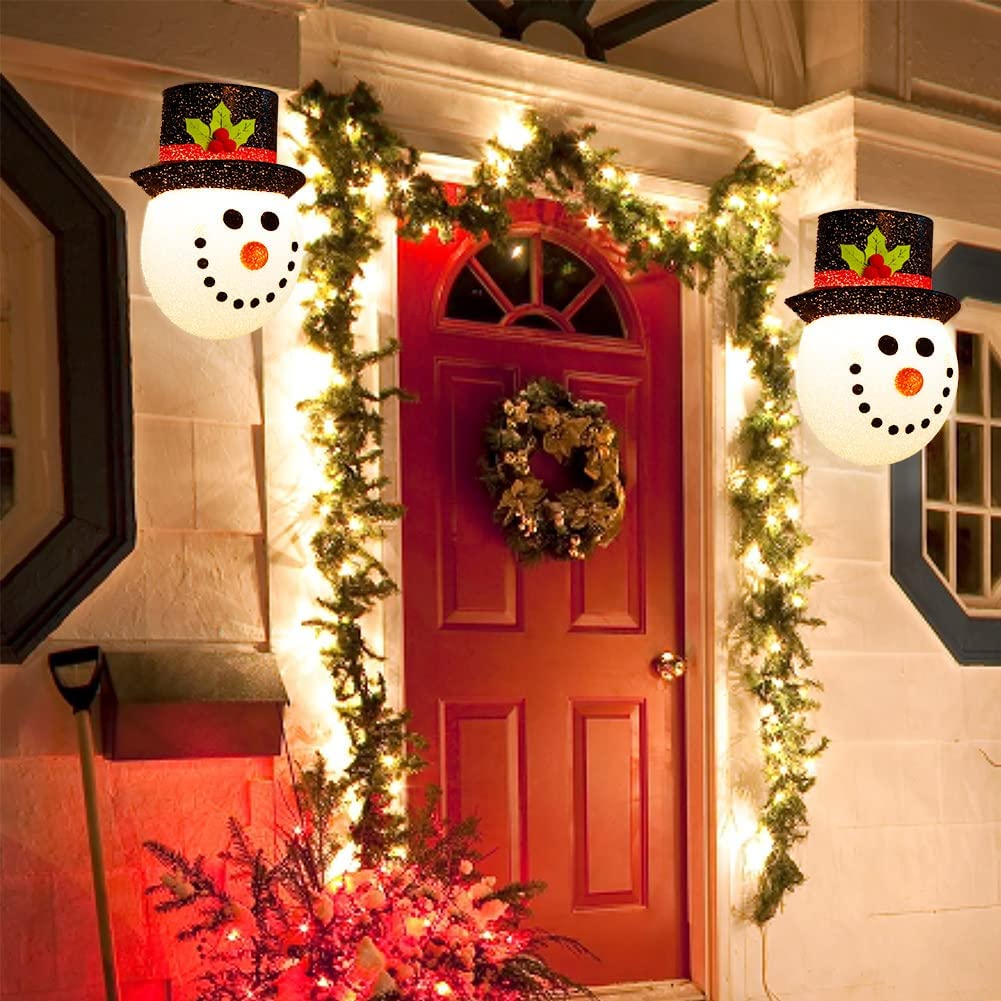 alwaysdwellTM - Snowman Porch Light Cover [BUY 3 FREE SHIPPING]