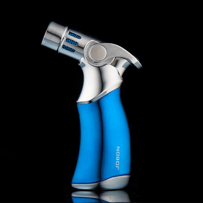 alwaysdwell™-Windproof straight torch blue flame lighter