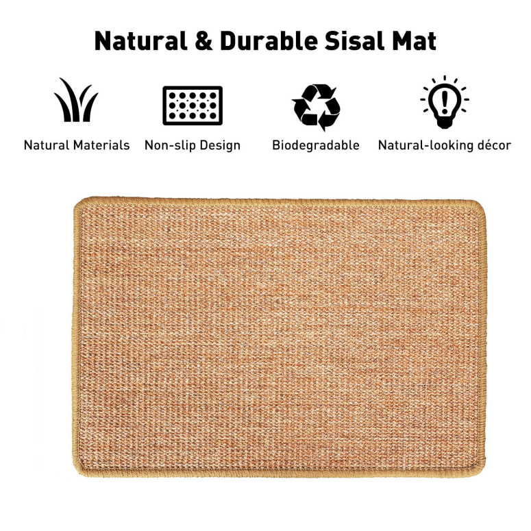 🔥New Year Hot Sale [SAVE 50% OFF]-Cat Scratching Board Sisal Mat-BUY 2 GET 10% OFF & FREE SHIPPING