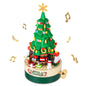 alwaysdwellTM - Christmas Tree Building Kits for Kids DIY Building Block Music Box