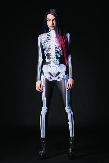 alwaysdwellTM - 🎃【Halloween Pre-sale】Halloween Sale -SexySkull Bodysuit