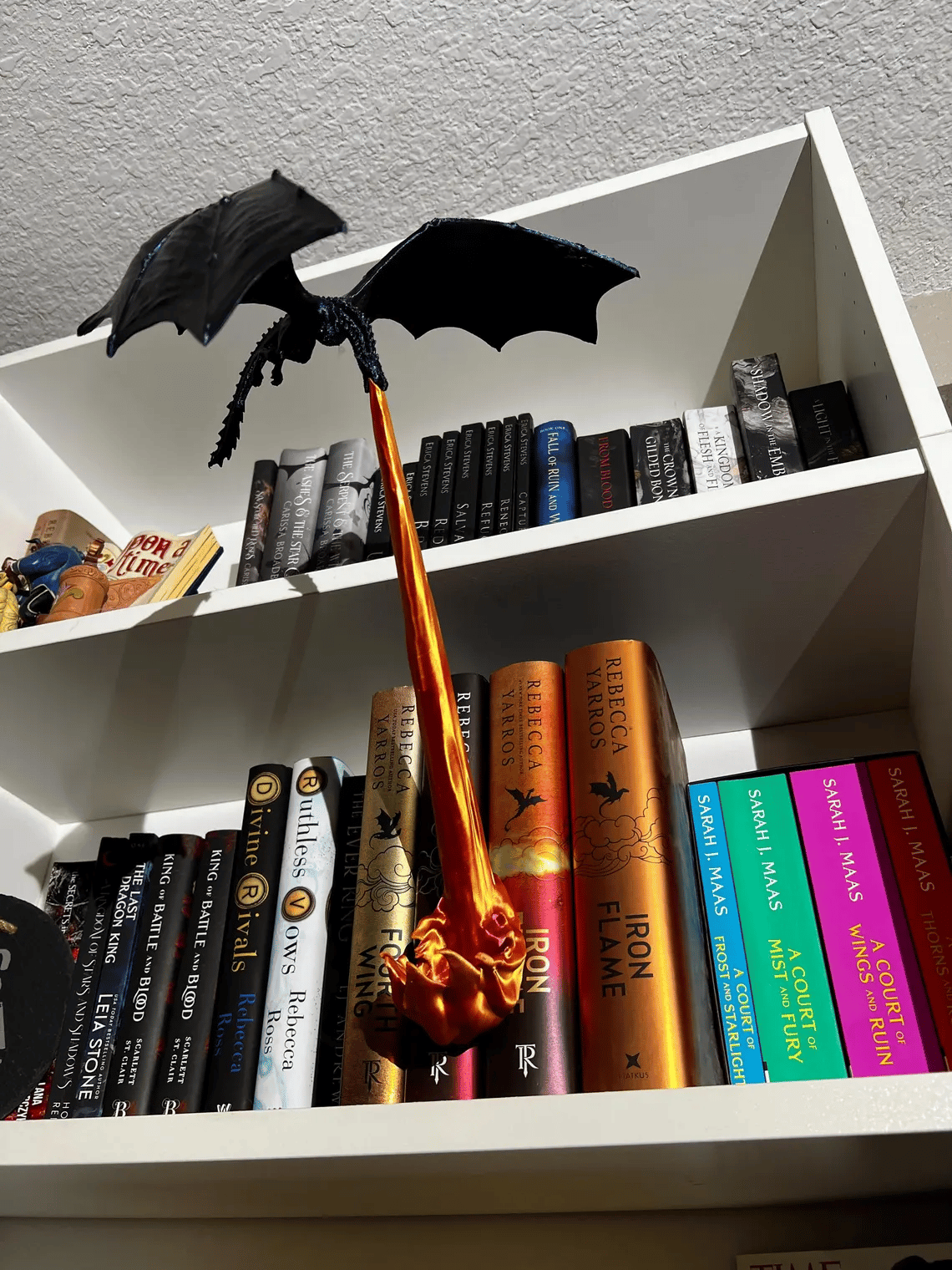 Dragon Flame Book Nook