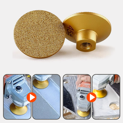 alwaysdwellTM - 2 Inch Diamond Grinding and Polishing Pads for New Angle Grinder Tools