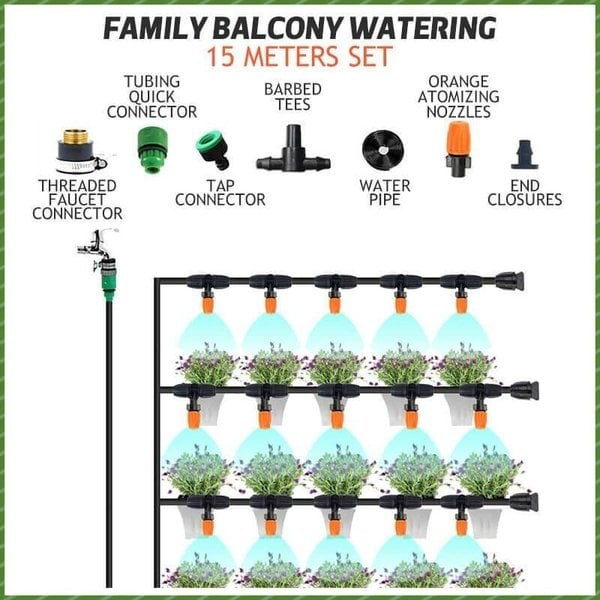 🔥Summer Sale-49% OFF🔥Mist Cooling Automatic Irrigation System