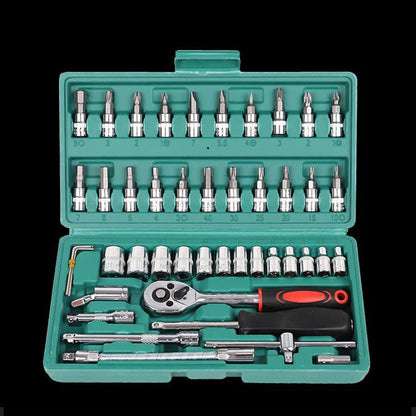 46pcs Fast Ratchet Sleeve Wrench Kit(50% OFF)