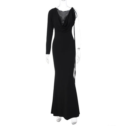 alwaysdwellTM - Women's Sexy Backless Maxi Dress Slim Dress