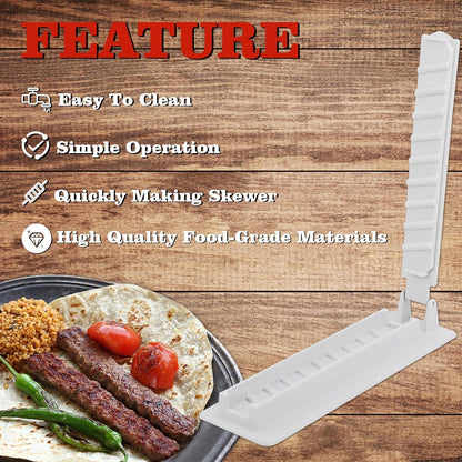 👍Last Day Promotion 50% OFF💥Skewers Kebab Maker Grill--Buy 3 Get 2 Free & Free Shipping