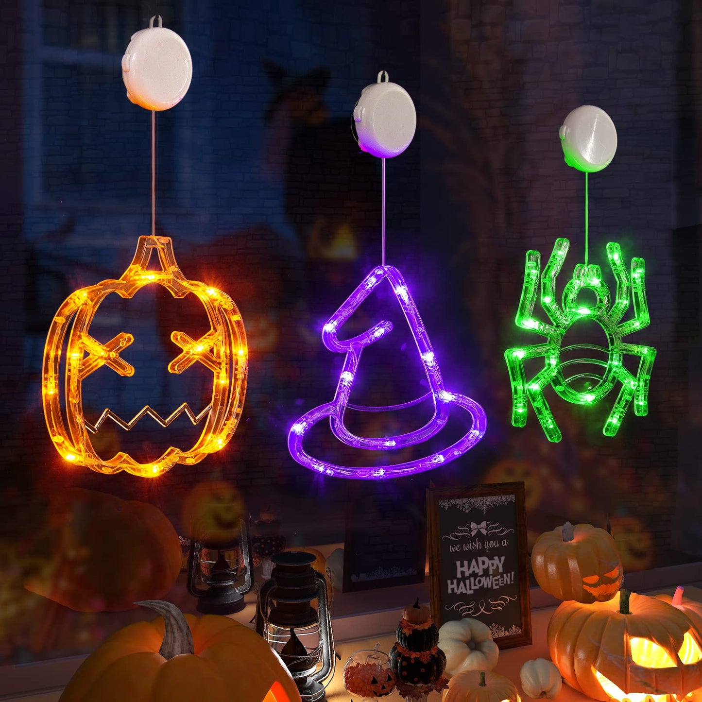 alwaysdwellTM - 【Halloween🎃】Upgrade Halloween Window Lights  Decorations