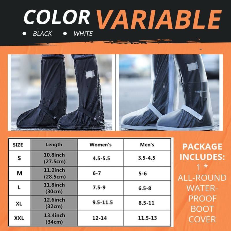 🔥Last day! 💥Special sale - All-Round Long Waterproof Boot Cover