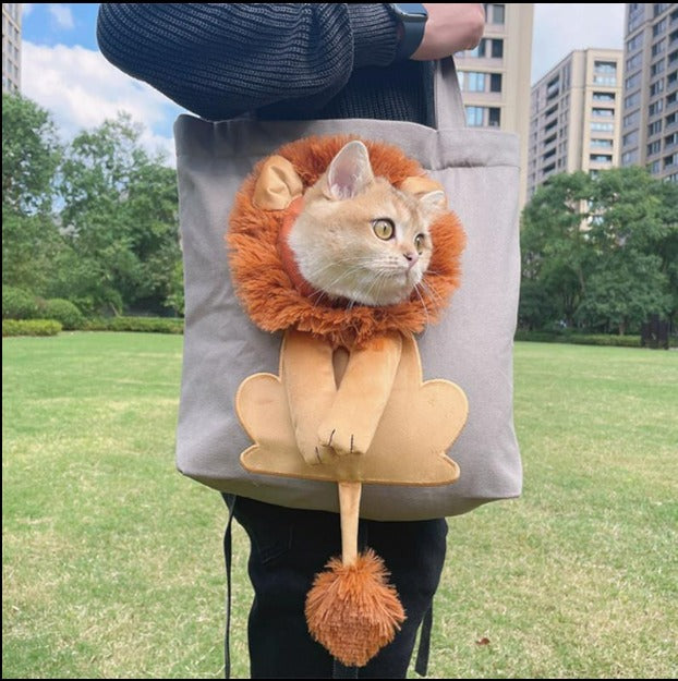 AlwaysdwellTM - Pet Canvas Shoulder Carrying Bag