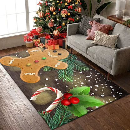 🎅Christmas is coming🎄2024 Carpet for Living Room Home Hallway Large Rug0