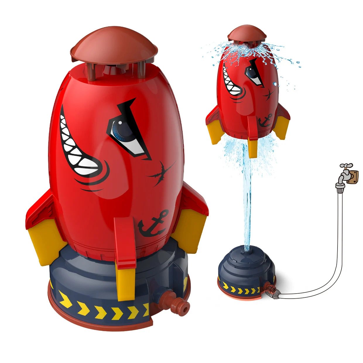 alwaysdwell™2024 Summer Toy Outdoor Yard Rocket Sprinkler