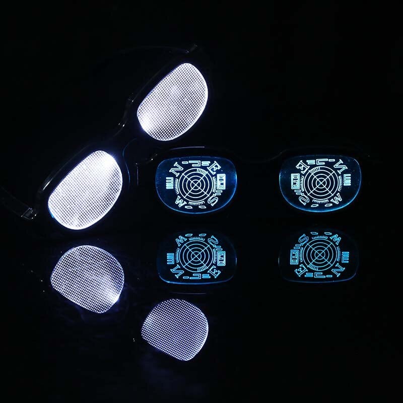 LED Luminous Glasses Light-Up Eyewear