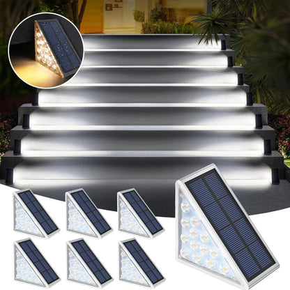 😍Last day! 💥Special offer - LED Solar Waterproof Step Lights