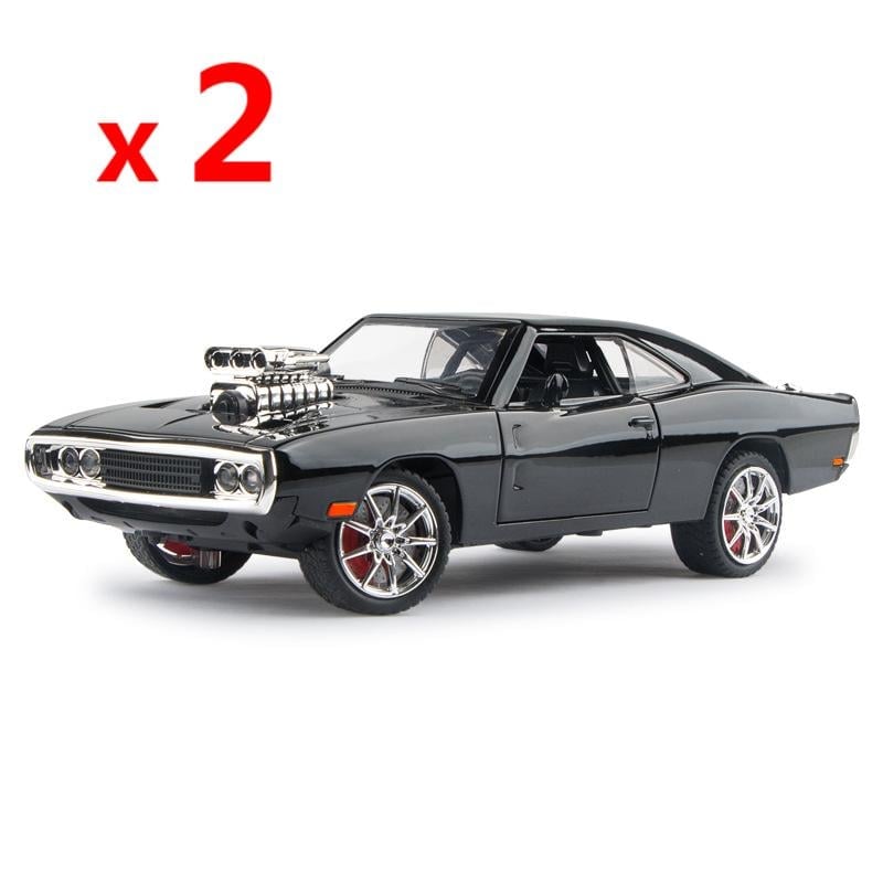 🔥1:24 Scale Die-Cast Vehicle - Dom's 1970 R/T Metal Model Car