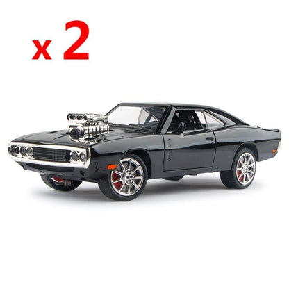 🔥1:24 Scale Die-Cast Vehicle - Dom's 1970 R/T Metal Model Car