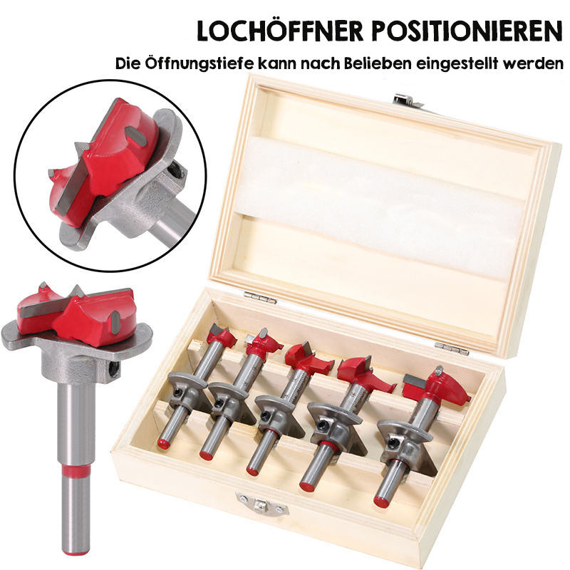 alwaysdwellTM - Woodworking positioning drill set