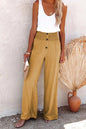 alwaysdwellTM - 🔥Linen Blend High Rise Smocked Pants