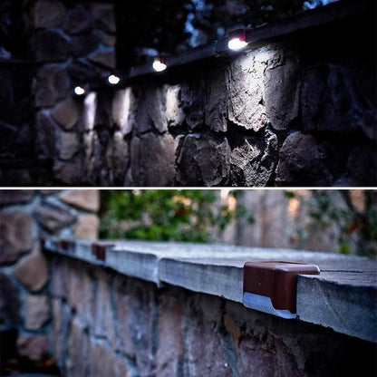 💥LED Solar Lamp Path Staircase Outdoor Waterproof Wall Light