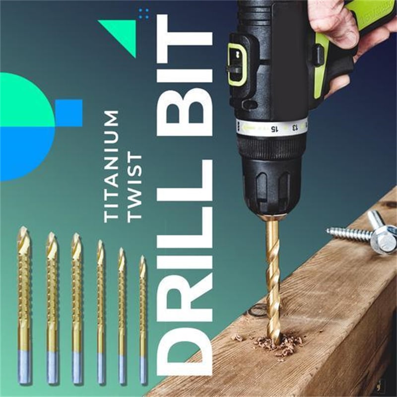 🔥Twist Drill Bit Set Power Tool Accessories