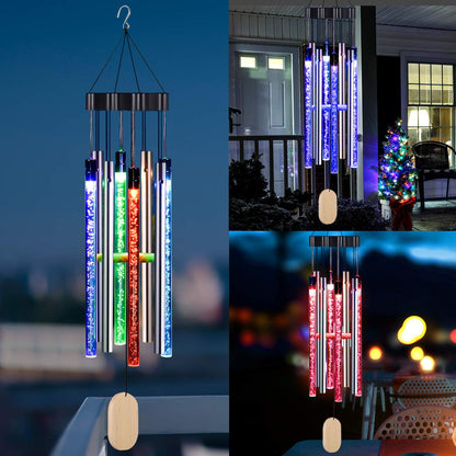 alwaysdwellTM - Solar Powered Musical Wind Chimes