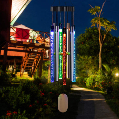 alwaysdwellTM - Solar Powered Musical Wind Chimes