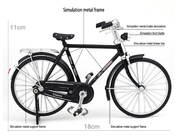 alwaysdwellTM - 🔥 Deluxe Bicycle Model Scale DIY