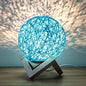 alwaysdwellTM - Rattan Ball Moon Light Lamp