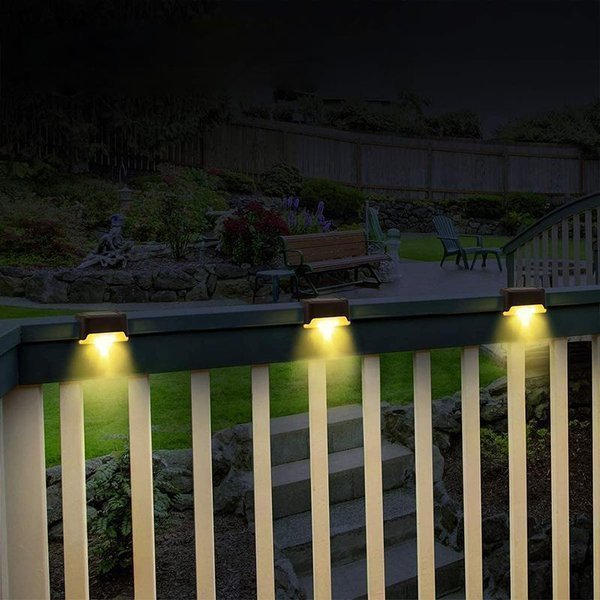 💥LED Solar Lamp Path Staircase Outdoor Waterproof Wall Light