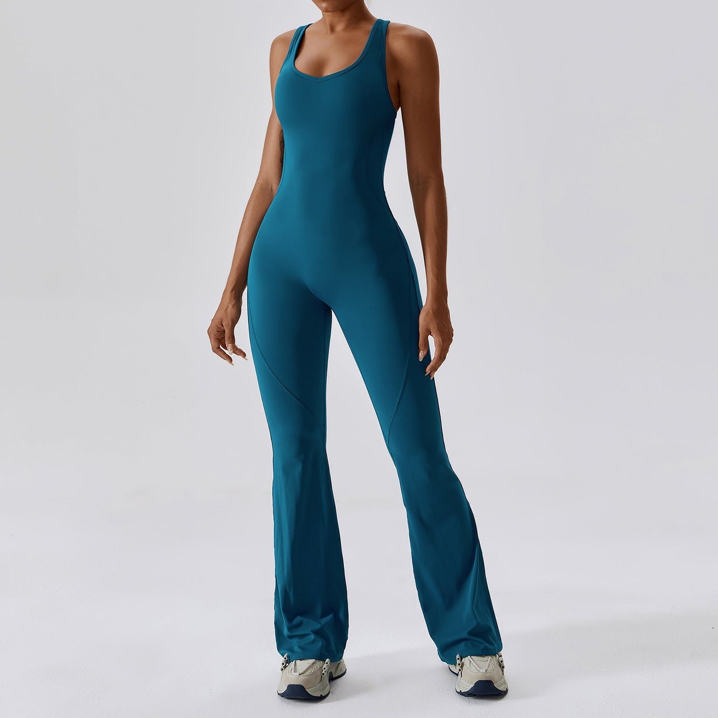 Yoga Flared Jumpsuit