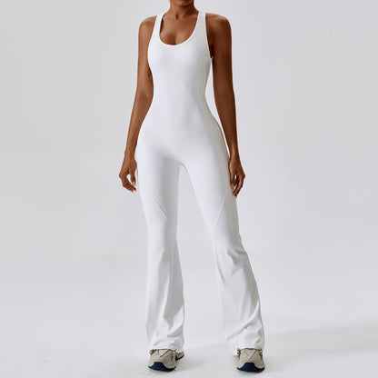 alwaysdwellTM - Yoga Flared Jumpsuit