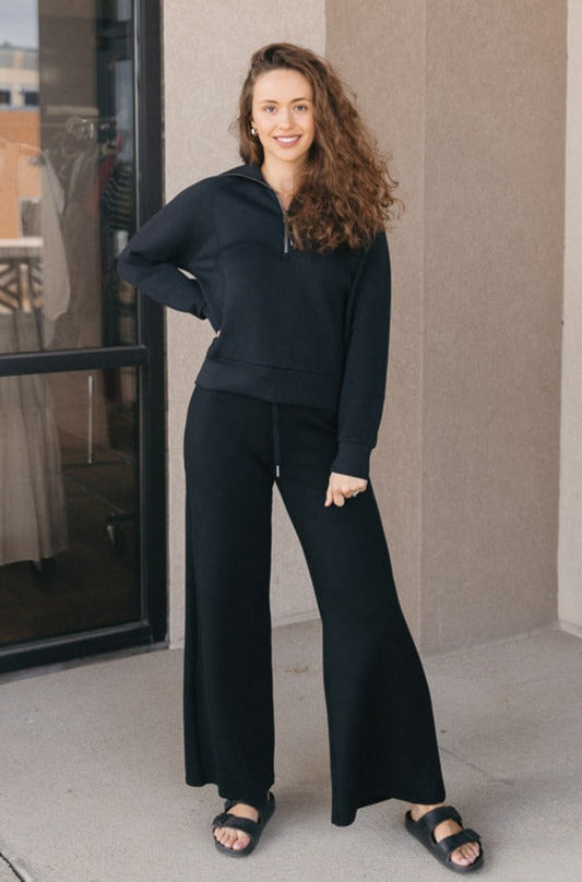 💕Long Sleeve Wide Leg Jumpsuit