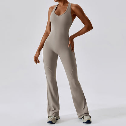 alwaysdwellTM - Yoga Flared Jumpsuit