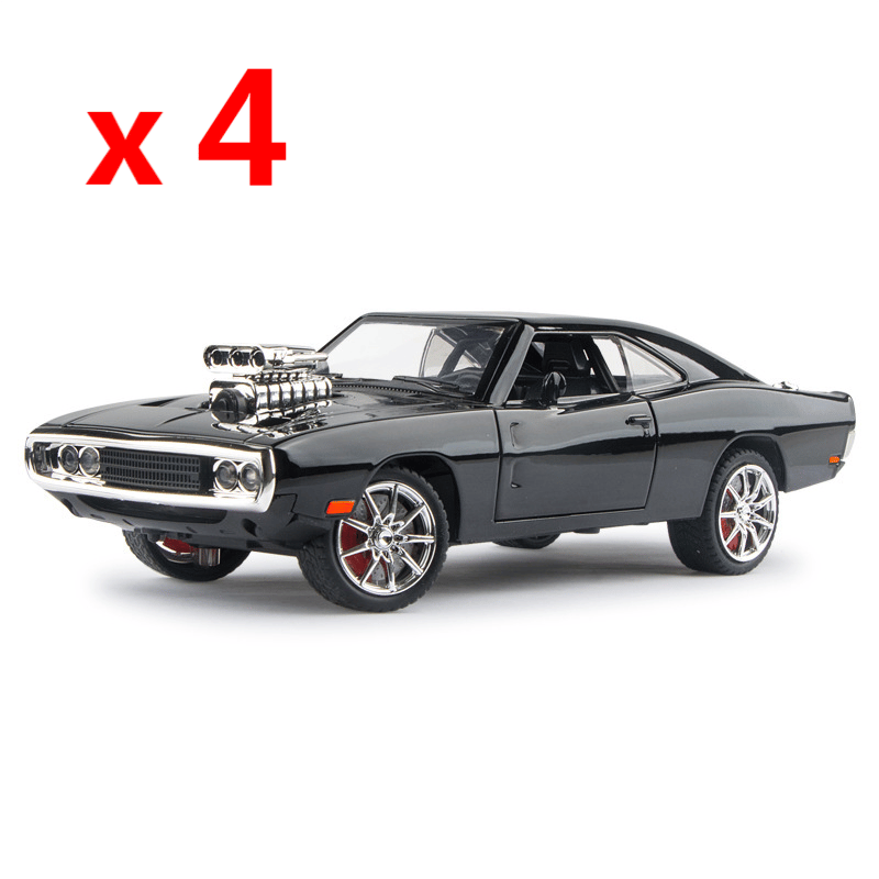 🔥1:24 Scale Die-Cast Vehicle - Dom's 1970 R/T Metal Model Car