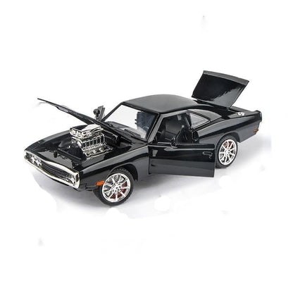 🔥1:24 Scale Die-Cast Vehicle - Dom's 1970 R/T Metal Model Car