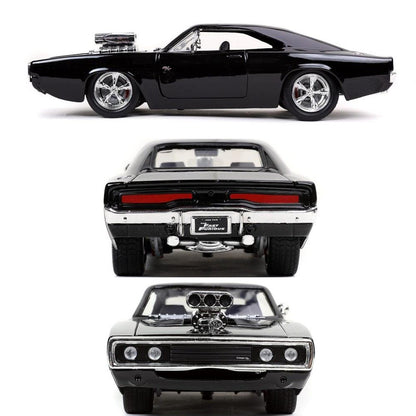 🔥1:24 Scale Die-Cast Vehicle - Dom's 1970 R/T Metal Model Car