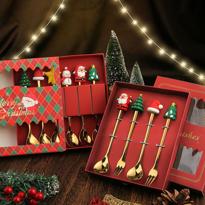 🎄Christmas Promotion 🔥 Christmas Cutlery Set