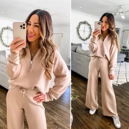 💕Long Sleeve Wide Leg Jumpsuit