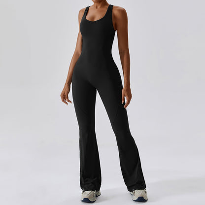 alwaysdwellTM - Yoga Flared Jumpsuit