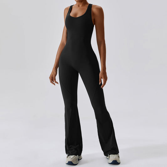 Yoga Flared Jumpsuit